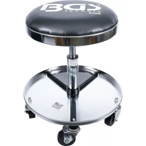 Scaun de lucru mobil pentru mecanici si tinichigii, BGS 8388 - Img 2
