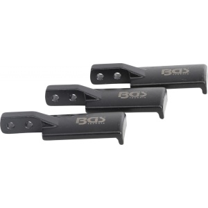 Set 3 brate extra plate pentru presa de rulmenti BGS 7760, versiune foarte subtire dimensiuni: 83 mm x 22,5 mm x 3,5 mm, BGS 7760-2