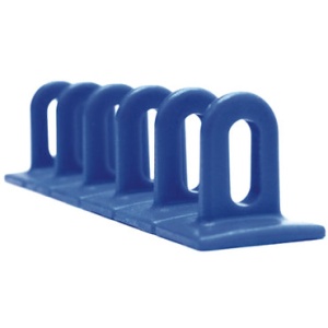 Set 3 multipad din plastic ALBASTRU (6x36x156mm), GYS 048102