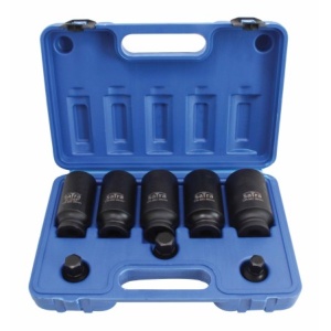Set 8 chei tubulare act. 1/2" in 12 colturi, Satra S-90150