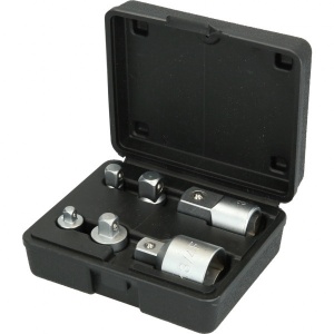Set adaptoare, 6 piese, 1/4" + 3/8" + 1/2" + 3/4", Brilliant Tools BT024006