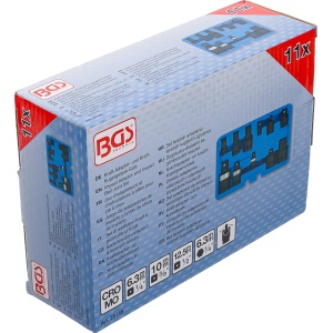 Set adaptoare de impact şi articulaţie sferică de impact 1/4" - 3/8" - 1/2", 11 piese, BGS 25146 - Img 6