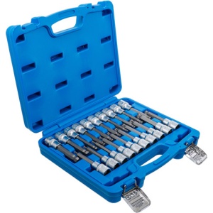 Set biţi cu cap sferic Inbus, Torx şi XZN, 20 piese, BGS 5170 - Img 3