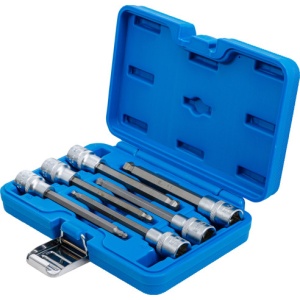 Set biţi Imbus 5-12 mm cu cap sferic, antrenare cu tubulare 1/2", 6 piese, BGS 4258 - Img 4