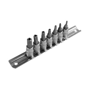 Set biti Torx TS cu 5 colturi pentru suruburi de securizare, JBM 51746 - Img 2
