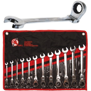Set chei combinate articulate cu clicket 12 piese, BGS DIY 30002 - Img 2