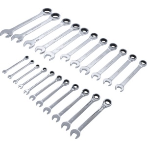 Set chei combinate cu clichet 6 - 32 mm, 22 piese, BGS DIY 30009 - Img 2