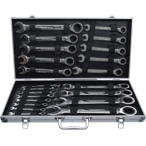 Set chei combinate cu clichet 6 - 32 mm, 22 piese, BGS DIY 30009