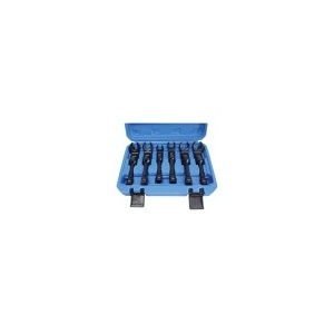 Set chei Crowfoot cu articulatie 12-19 mm, act 3/8", 6 buc, Satra S-90201 - Img 3