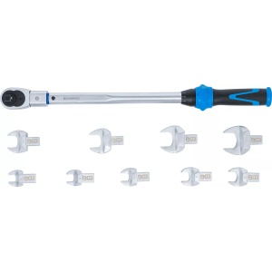 Set chei dinamometrice pentru capete ataşabile 14 x 18 mm 40 - 210 Nm 11 piese - Img 6