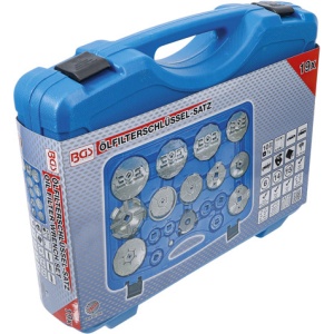 Set chei pentru filtre de ulei, 19 piese, BGS 6786 - Img 5