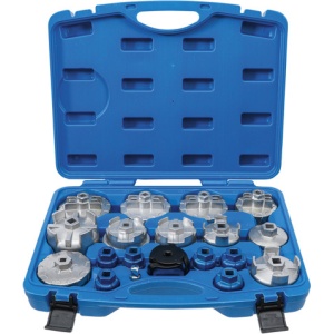 Set chei pentru filtre de ulei, 19 piese, BGS 6786 - Img 1