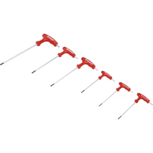 Set chei Torx cu maner T , 6 piese, BGS DIY 7830 - Img 1