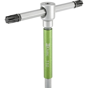 Set chei Torx T-star T10-50 cu mâner in T cu 3 cai, 9 piese, Condor 2019 - Img 2