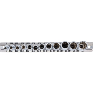 Set chei tubulare adânci in 12 colturi marimi in ţoli 5/32"- 9/16", antrenare 6,3 mm (1/4"), 12 piese, BGS 2757 - Img 2