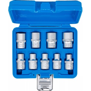 Set chei tubulare Profil E-Type E10 - E24, antrenare 1/2", 9 piese, BGS 6425 - Img 3