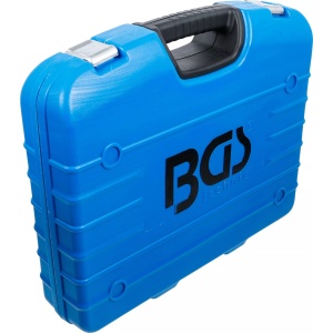 Set chei tubulare Profil Hexagon ondulat cu 3 clicketi 1/4" / 3/8" / 1/2", 218 piese, BGS 8820 - Img 6