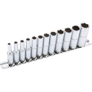 Set chei tubulare, xcess p., 12 bucăți, 1/4", adâncime, 6 puncte 4-14 mm, Condor 23177 - Img 2