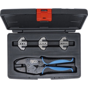 Set cleşti sertizare pentru conectoare cu mufa Solar MC3 / MC4 / Tyco, 4 piese, BGS 70003 - Img 3