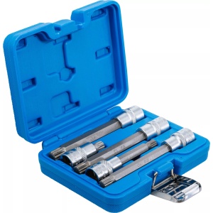 Set cu biti Spline (XZN) M9-M14, antrenare cu tubulara 1/2" 5 piese, BGS 8449 - Img 3