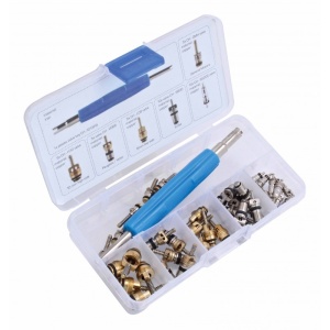 Set cu ventile pentru sistem de climatizare auto, 41 piese, A-TC515