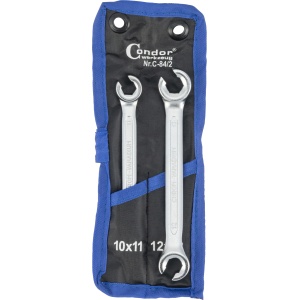 Set de chei inelare pentru conducte, 2 piese, 10-13 mm, Condor 84-2
