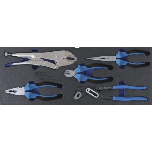 Set de clesti combinati | echipare 44929 pentru dulap de scule | 5 piese, BGS 3344