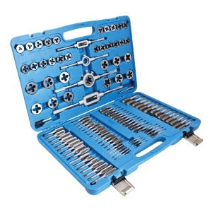 Set de filiere și tarozi M2-M18, 110 piese, S-90191 - Img 3
