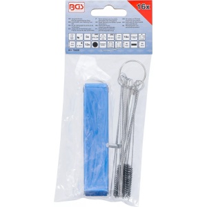 Set de instrumente pentru curățarea jetului de carburator, 16 piese, BGS 74438 - Img 4