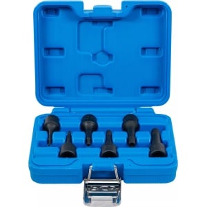Set extractoare de suruburi deteriorate 2-3-4-6-8-10 mm, antrenare 3/8", BGS 5281 - Img 1
