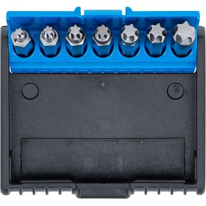Set extractoare pentru suruburi cu cap Torx T-Star T10-T40, 7piese, BGS 5284 - Img 5