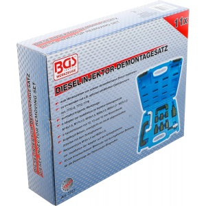Set extractoare si adaptoare pentru injectoare cu filet interior de : M14x1.0, M17x1.0, M20x1.5, M25x1.0 si M27x1.0, BGS 7777 - Img 6