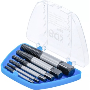 Set extractoare suruburi rupte, marimi 1 - 6, 6 piese, BGS 1896 - Img 2