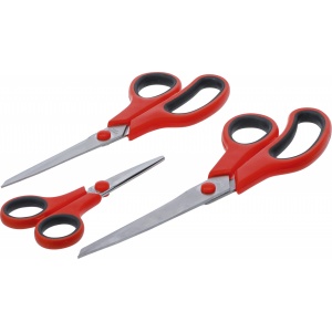 Set foarfeci | inoxidabile | 3 piese, BGS DIY 7961 - Img 1