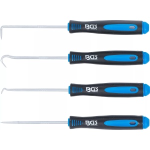 Set minicarlige pentru demontat simeringuri si oringuri, inele de etansare, 4 piese, BGS 8451 - Img 3