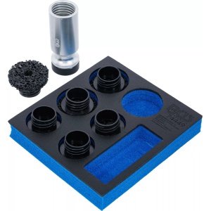 Set pentru curatat lacas prezoane si șuruburi pentru piulițe de roată, 7 piese, BGS 74449 - Img 1