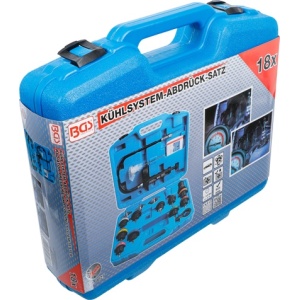 Set pentru verificare pierderi la sistemul de racire auto, 18 piese, BGS 8027 - Img 8