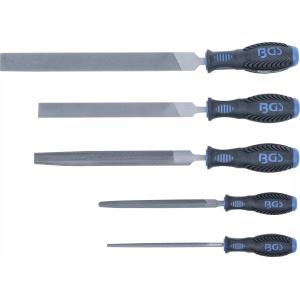 Set pile de atelier, 5 piese, BGS 70098 - Img 2