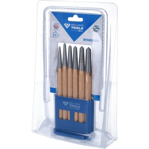 Set punctatoare, 3-8 mm, 6 piese, Brilliant Tools BT085080 - Img 3