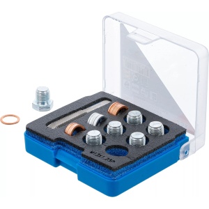 Set reparaţie pentru filet baie scurgere ulei, M13 x 1,25 mm, BGS 168 - Img 3