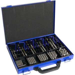 Set reparatii filete cu insertii Helicoil M6-M14 , 130 piese, Condor 5375 - Img 2