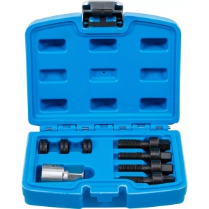 Set reparaţii filete pentru prezoane de roata şi piuliţe de roata M12 & M14, 8 piese, BGS 8692 - Img 1
