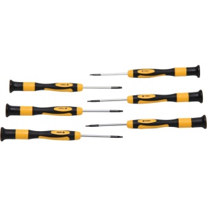 Set surubelnite de precizie Torx T6 -T15, 6 piese, BGS DIY 35808