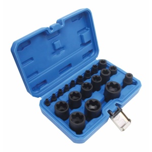Set tubulare de impact EP-Type Plus EP4 - EP32 , antrenare 1/4"-3/8"-1/2", 19 piese Satra S-90230
