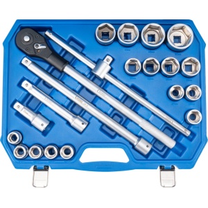 Set tubulare hexagonale 19-50 mm, antrenare 3/4 ", 21 piese, Condor 1122 - Img 3