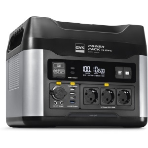 Stație de alimentare 12 V / 230V pentru a reîncărca sau alimenta toate tipurile de dispozitive electronice (1500 W). GYS 085169 - Img 4