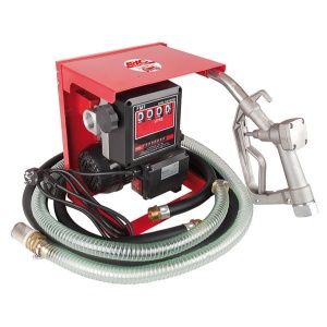 Statie de alimentare motorina cu pompa electrica, debit 80litri/min,diametru intrare/iesire 1'', fara contor, furtun cu pistol manual, alimentare 230V, Apac 1770.D392NS