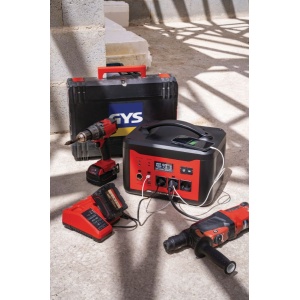 Sursa de curent 12 V cu baterie interna GENERATOR DE ENERGIE POWER PACK 1500, GYS 078697 - Img 3