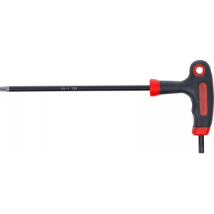 Şurubelniţa cu mâner T şi lama laterala | Profil T (pentru Torx) cu/fara alezaj T30, BGS DIY 7880-T30 - Img 3