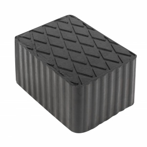 Tampon din cauciuc pentru platforme elevatoare, dimensiuni 160x120x100 mm, JBM 54485